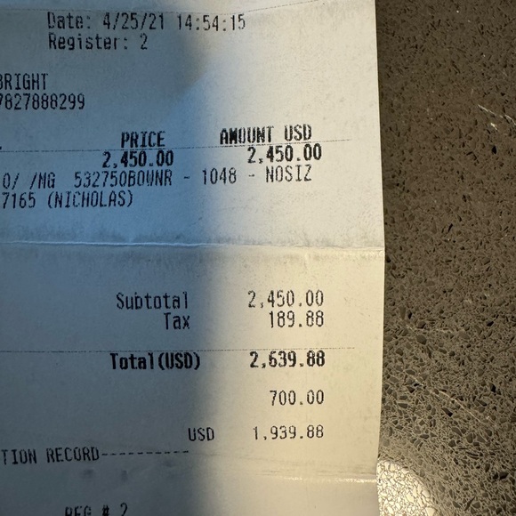 Saint laurent crossbody/shoulder bag - Picture 6 of 9